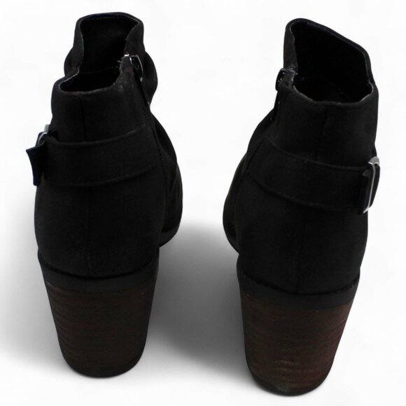 Bella Vita Womens ACE Faux Suede Zipper Ankle Boots - Picture 6 of 6